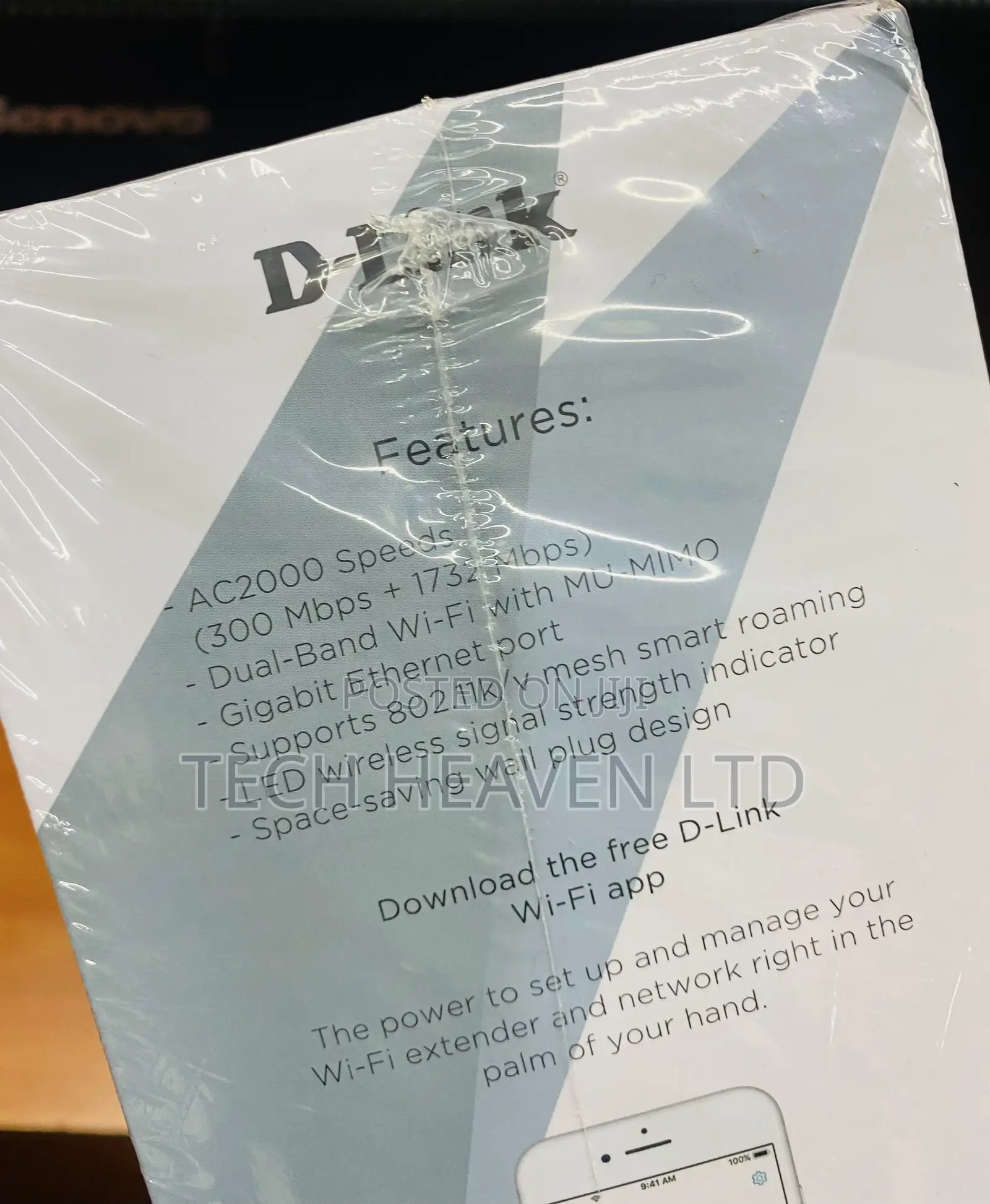 Dlink Wifi Mesh Range Extender - AC2000