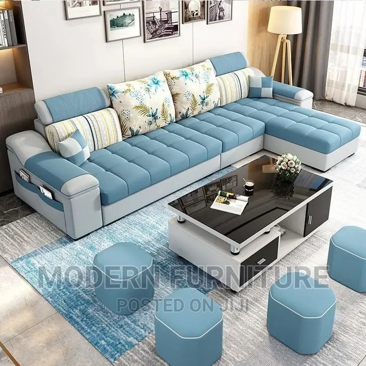 Sofa L With Center Table Call On