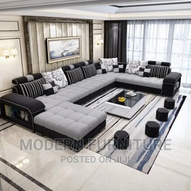 U Sofa With Center Table Call On
