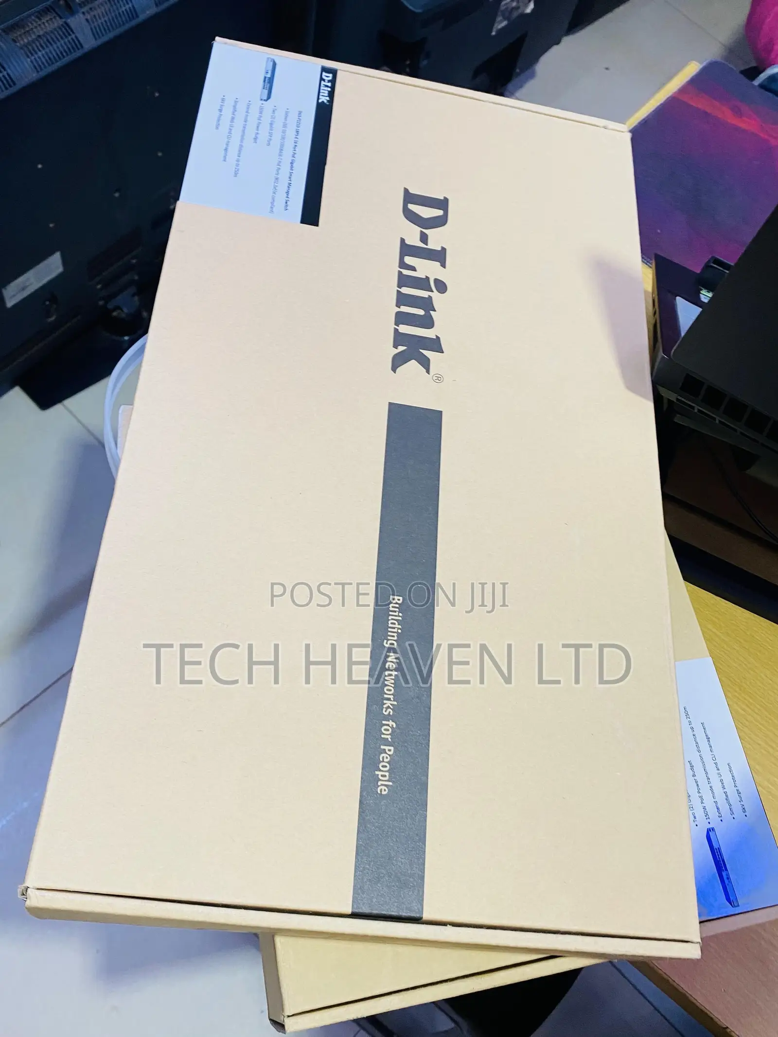 16 Port Poe Gigabit Smart Managed Switch - Dlink