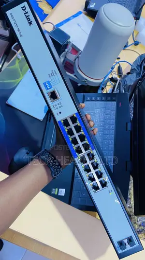 16 Port Poe Gigabit Smart Managed Switch - Dlink