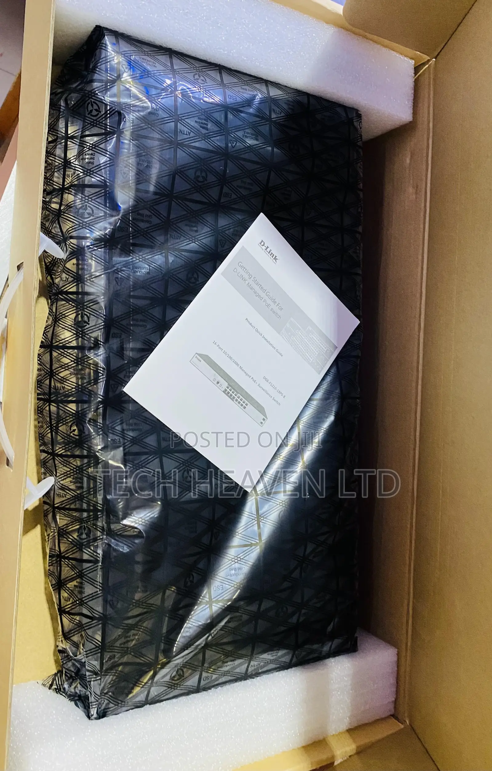 16 Port Poe Gigabit Smart Managed Switch - Dlink