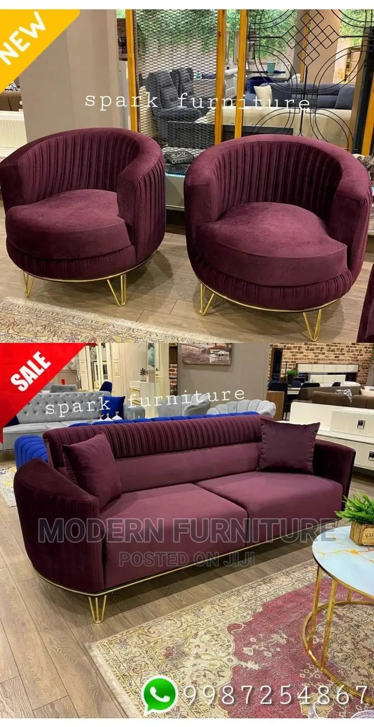 Double Sofa With Two Singles Call On