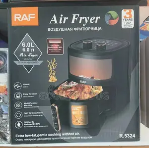 6 Litres RAF Digital Air Fryer With 2 Years Warranty.