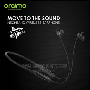 Oraimo Shark 2 Wireless Earphones With Long Battery Life