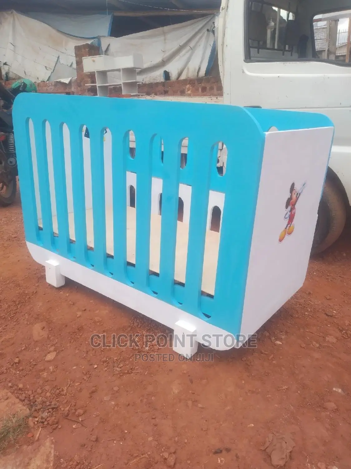 Baby Crib /Wooden Crib/Blue Baby Crib/Cot Bed/Baby Crib/Cot