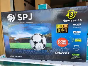 43 SPJ Digital Free to Air Frameless TV