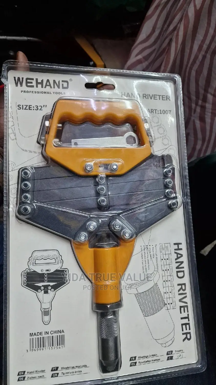Hand Riveter Wehand Brand
