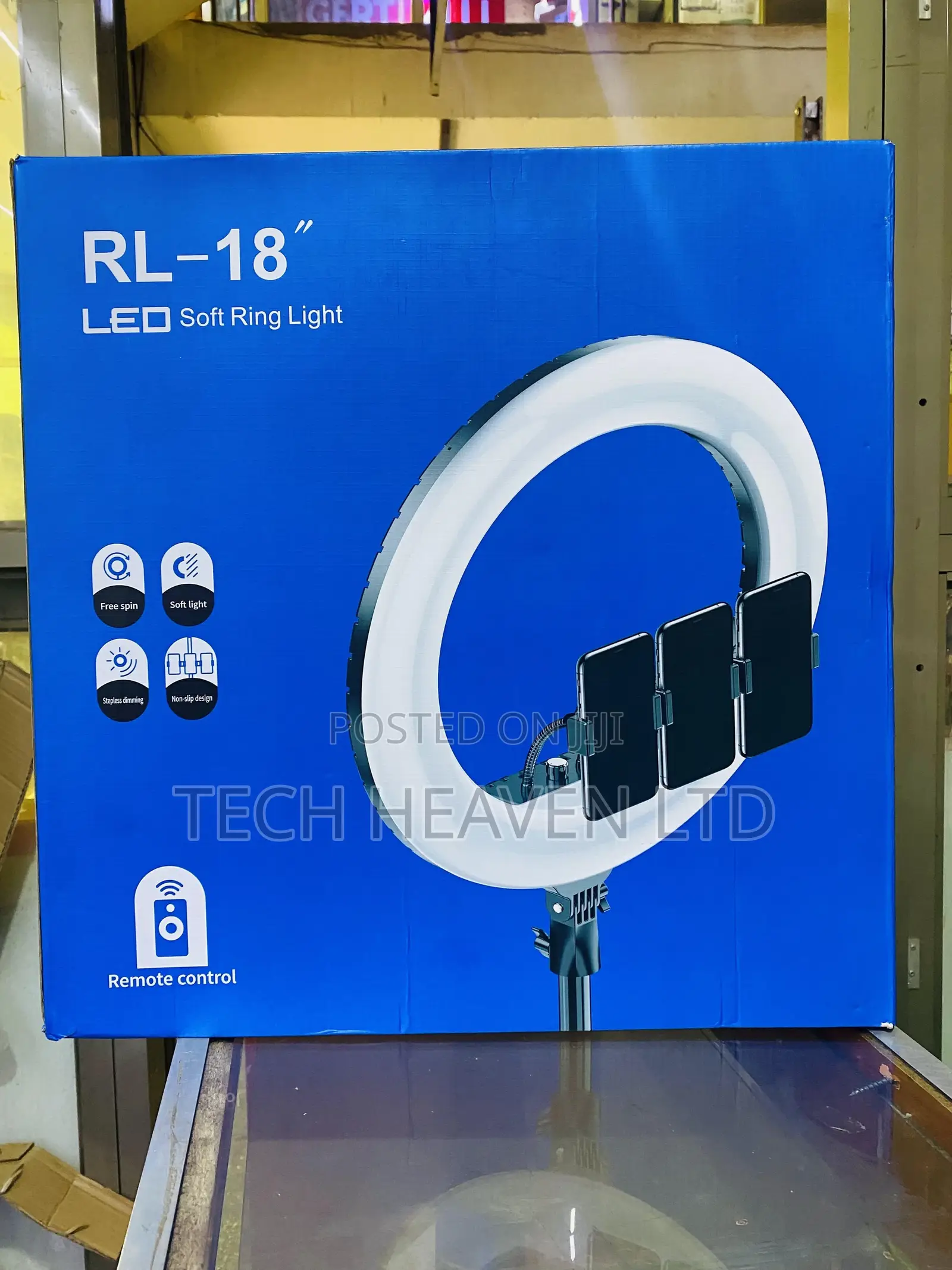 Soft Ring Light With Stand