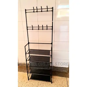 5layer Shoe Rack and Coat Organizer