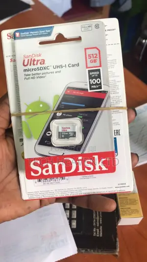 512GB Sandisk Ultra Microsdxc UHS-| Card