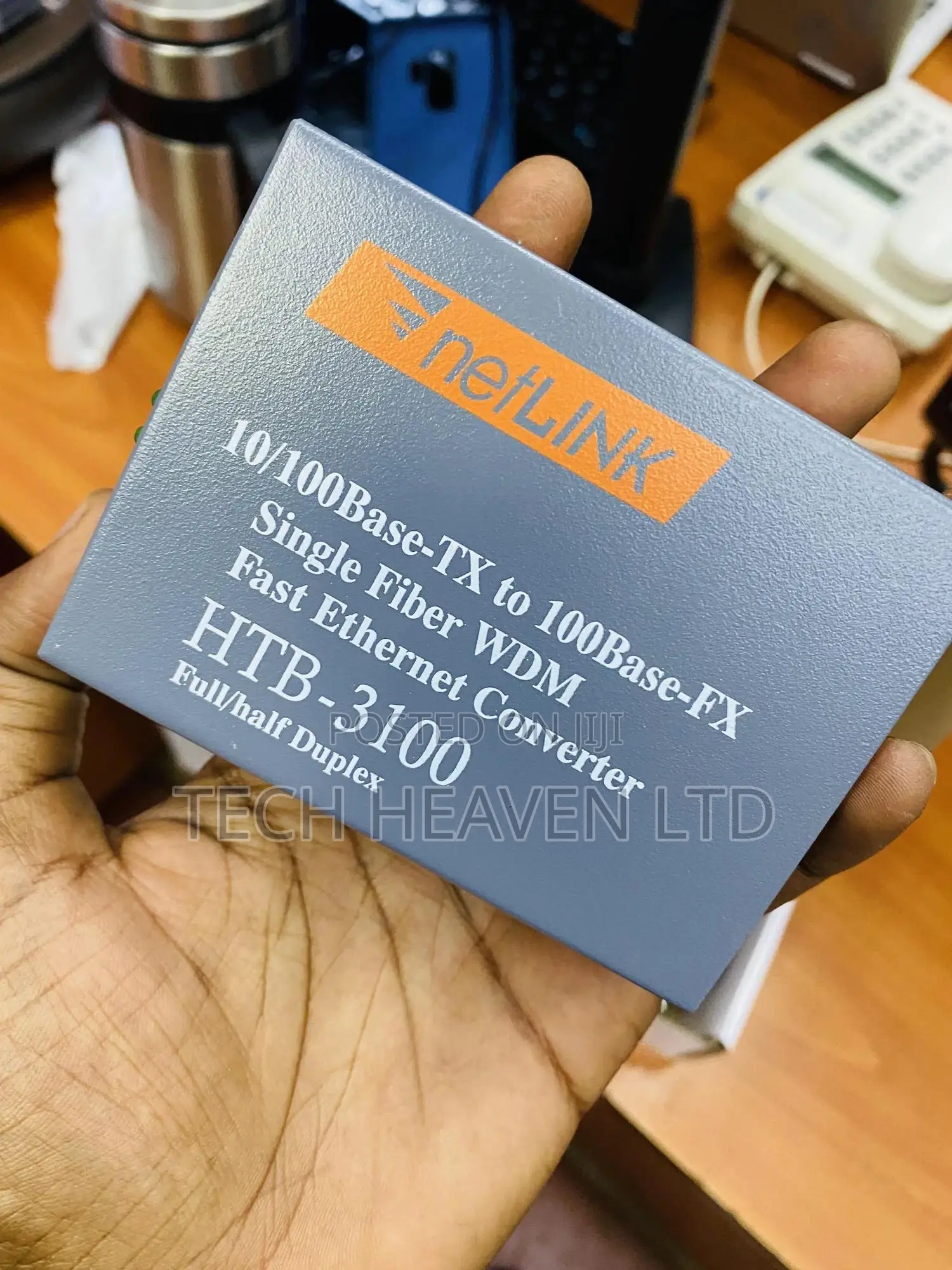 Fiber Optic Media Converter Netlink HTB-3100 Fiber
