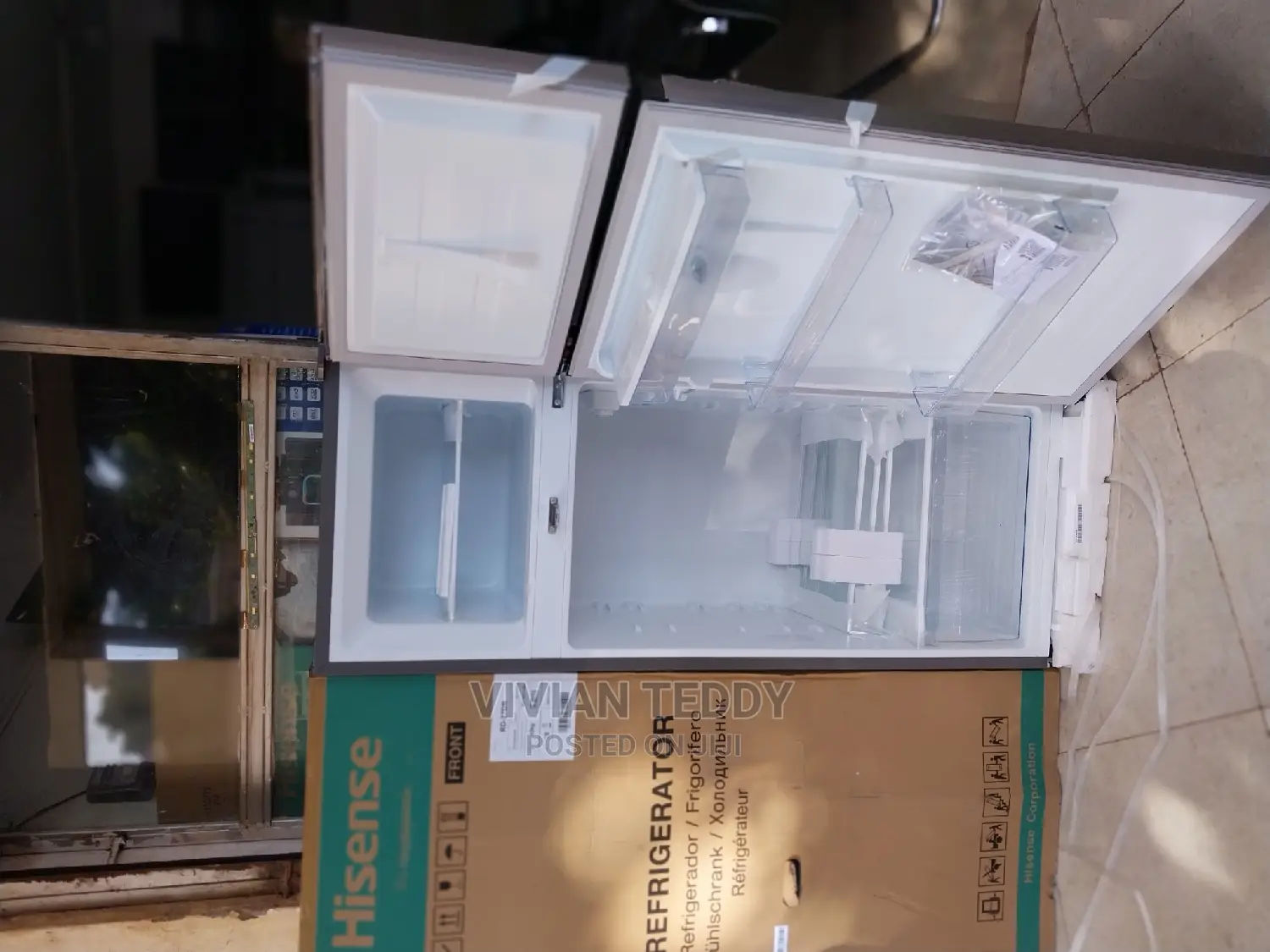 Hisense Fridge 270 Litres Double Door