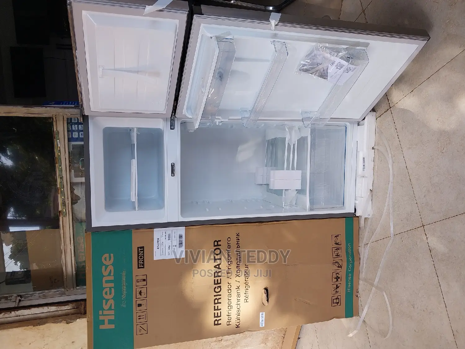 Hisense Fridge 270 Litres Double Door