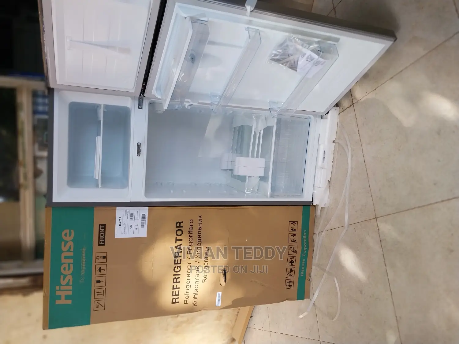 Hisense Fridge 270 Litres Double Door