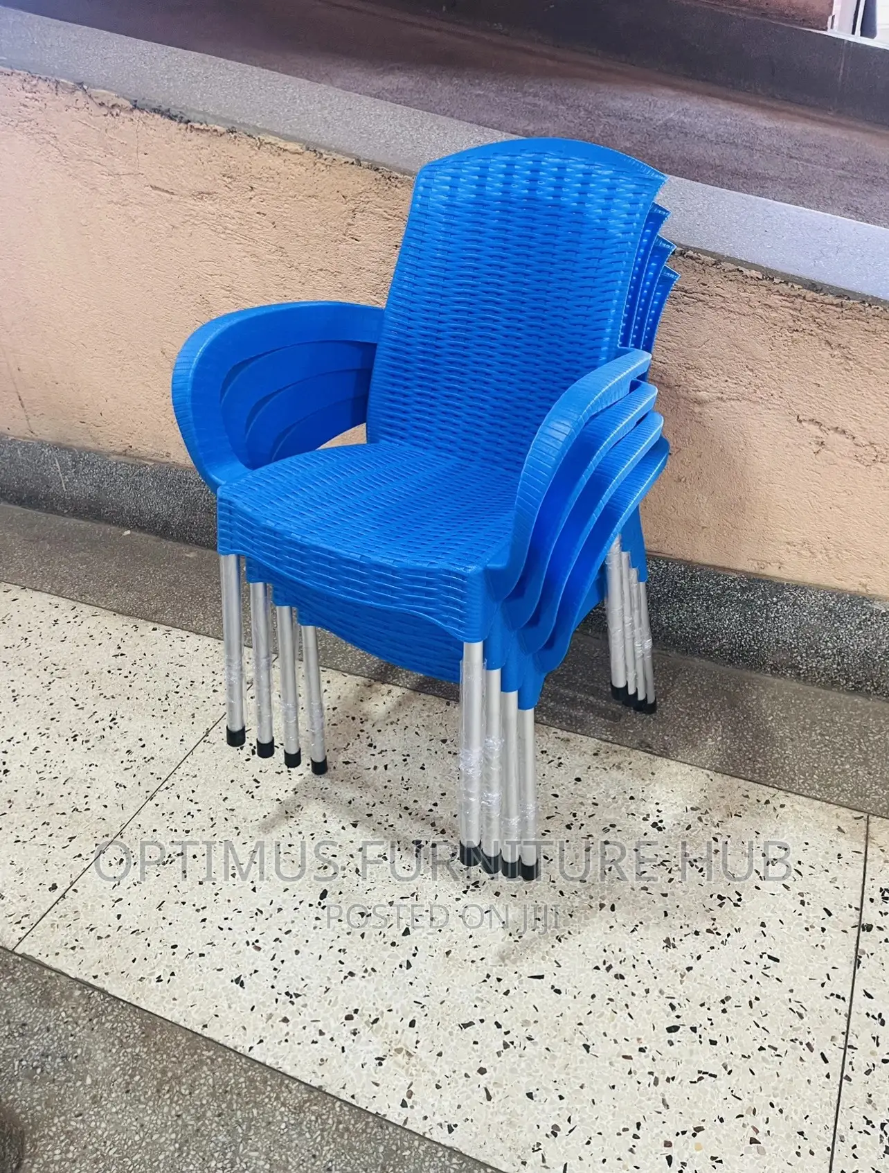Plastic Chair (Blue)