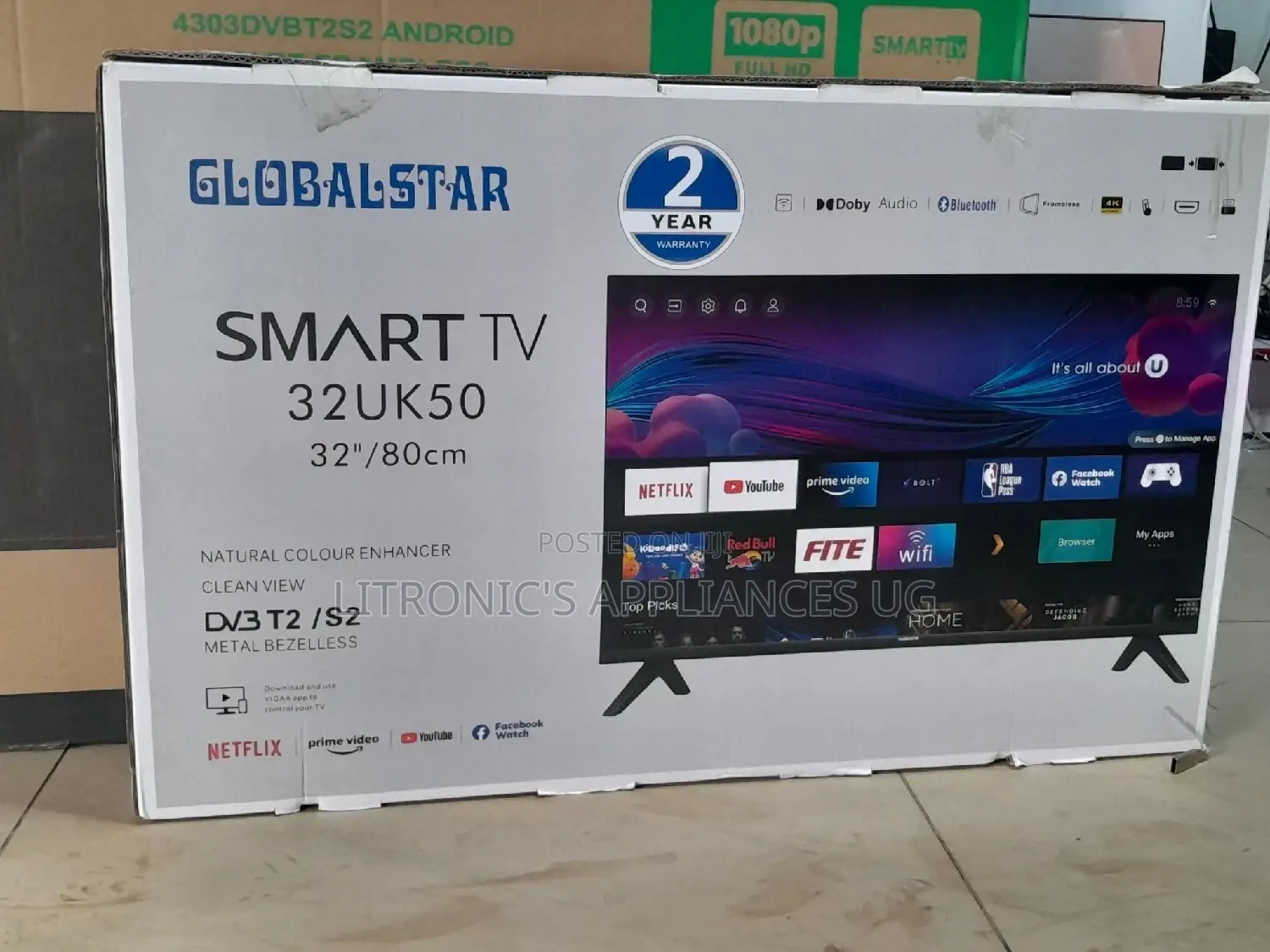 Globalstar 32 Smart Flatscreen