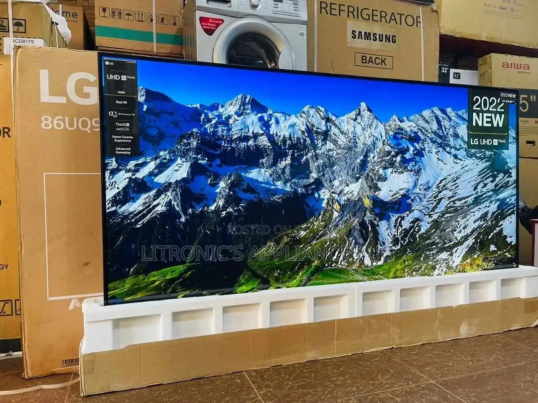 86UQ90 Flat Resolution Screen