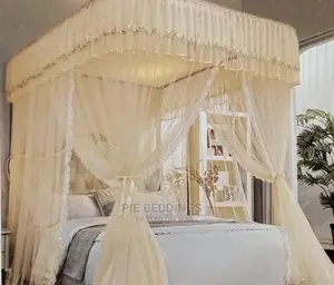 Cream Rail 2 Stand Mosquito Net