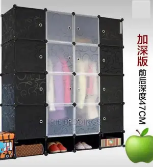 Quality Plastic Closet With 4 Columns