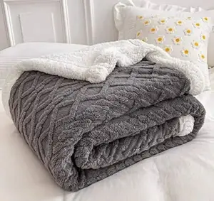 Classy Fleece Blanket- Gray