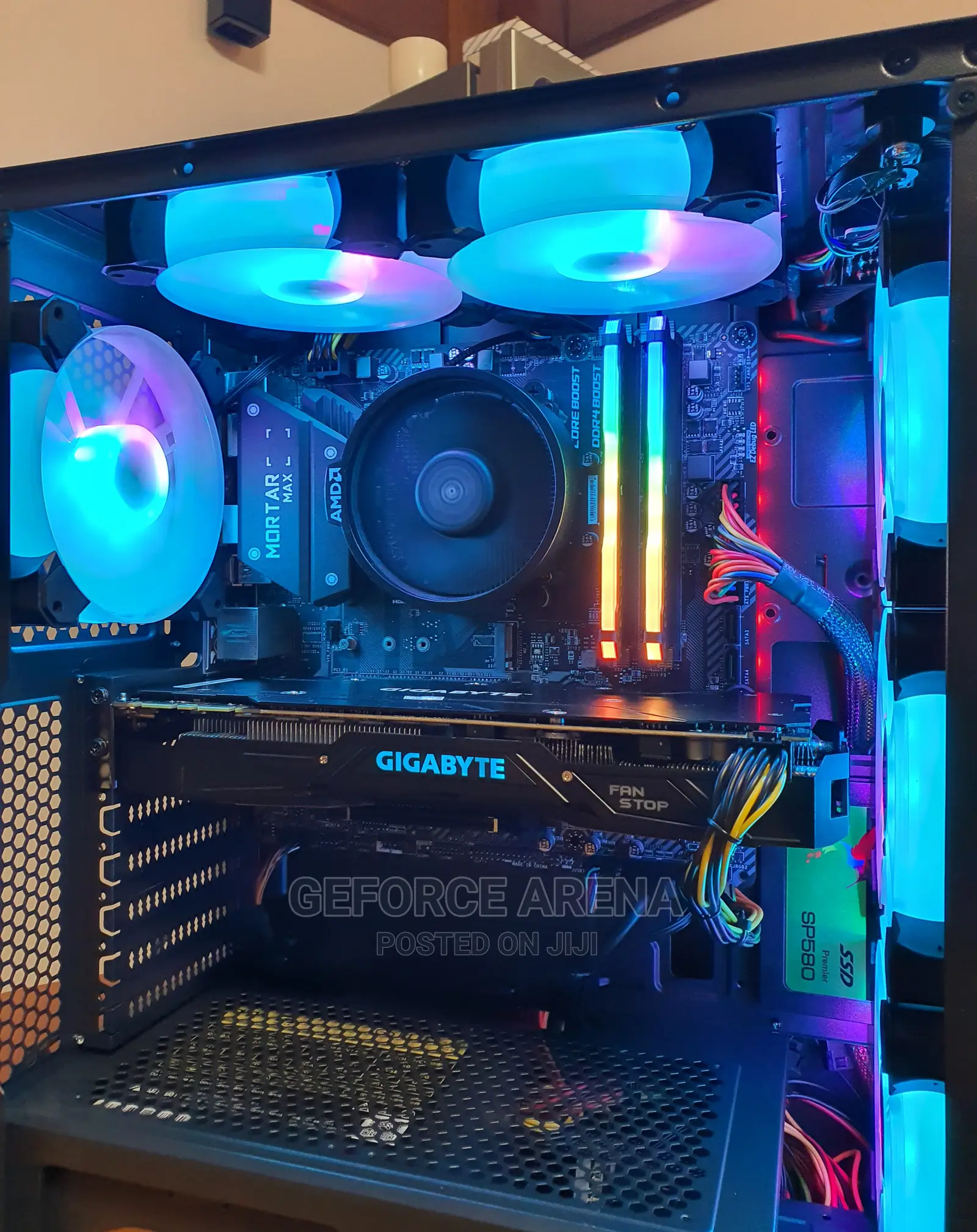 New Desktop Computer MSI model 32GB AMD Ryzen 5 SSD 1T
