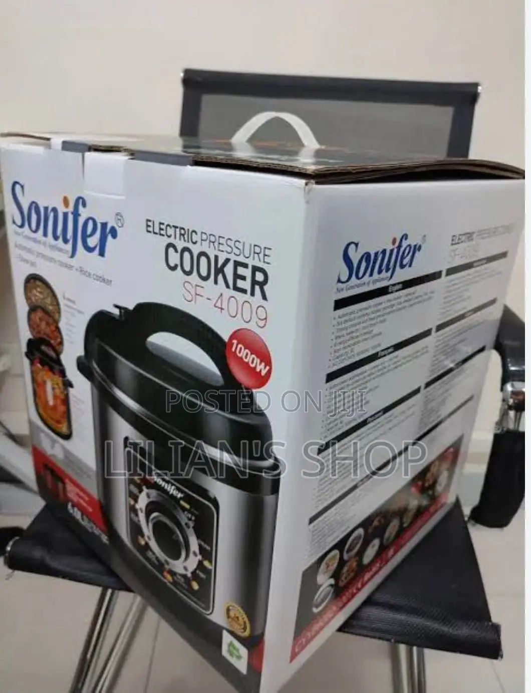 Sonifer 6L Electric Pressure Cooker/Rice Cooker