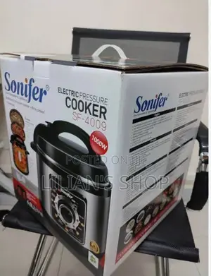 Sonifer 6L Electric Pressure Cooker/Rice Cooker