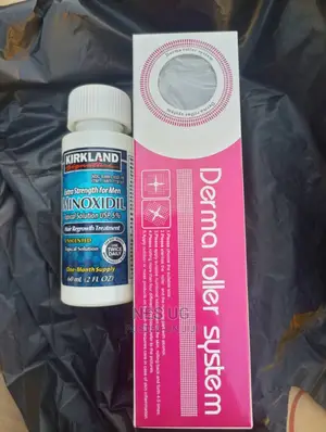 Minoxidil Hair Growth Oil Beard Growth Oil and Derma Roller