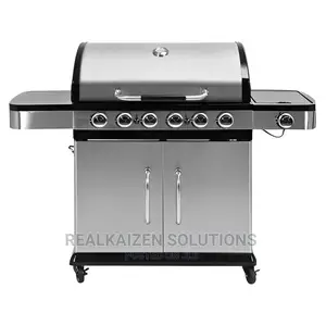 YATO 6+1 Freestanding Stainless Steel Gas Grill