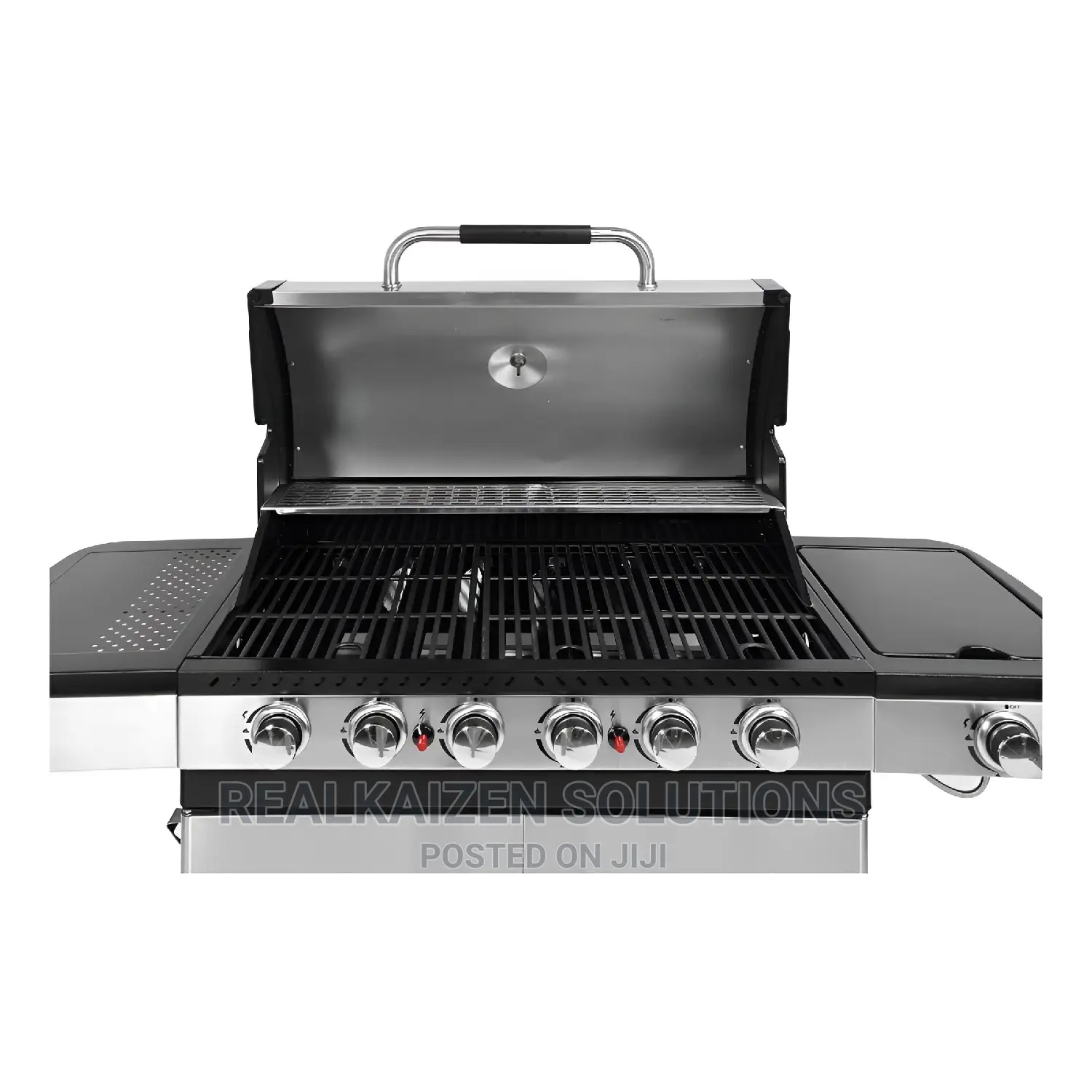 YATO 6+1 Freestanding Stainless Steel Gas Grill