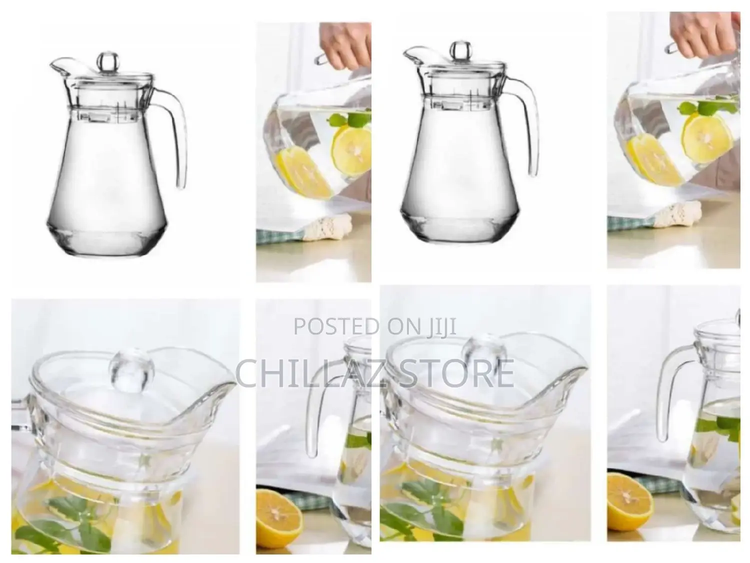 Glass Jug.