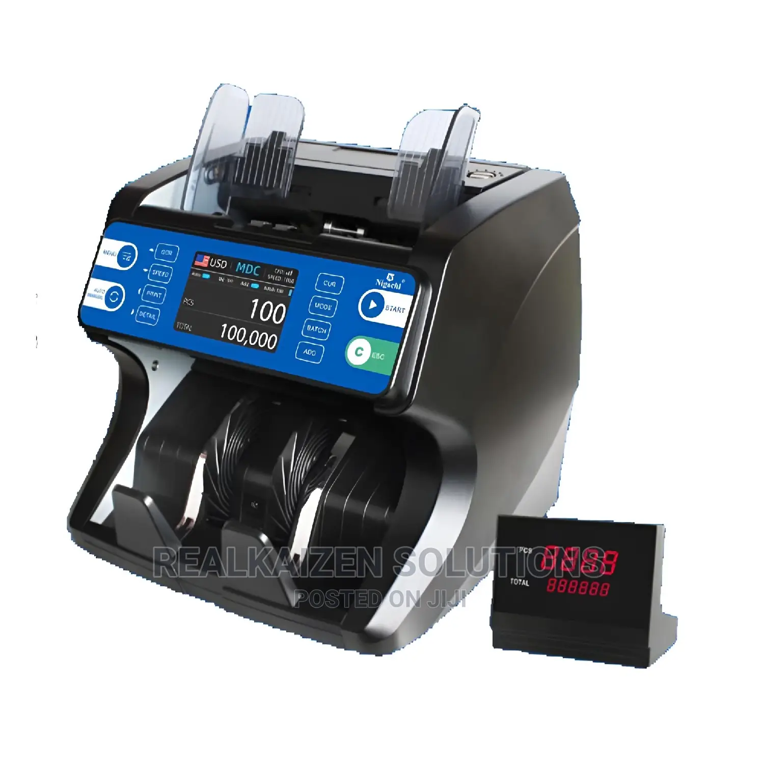 NIGACHI 10mix UV| MG| IR| 2 CIS| Money Bill Counting Machine