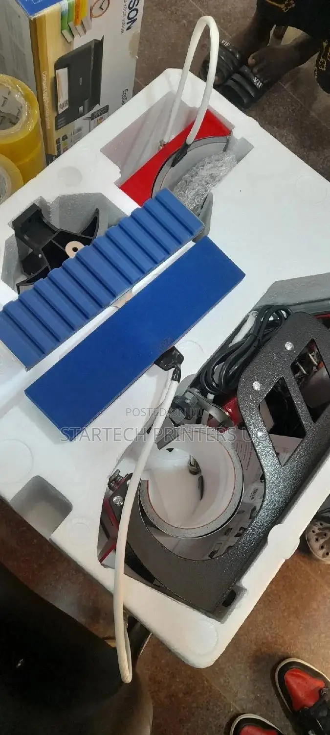 Swing Head Combo Heat Press Machine