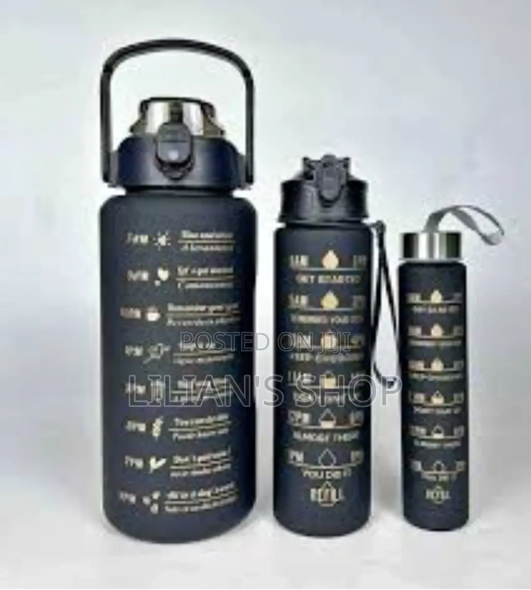 3pcs Water Bottle Set
