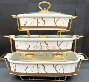 3pcs Food Warmer Chaffing Dishes