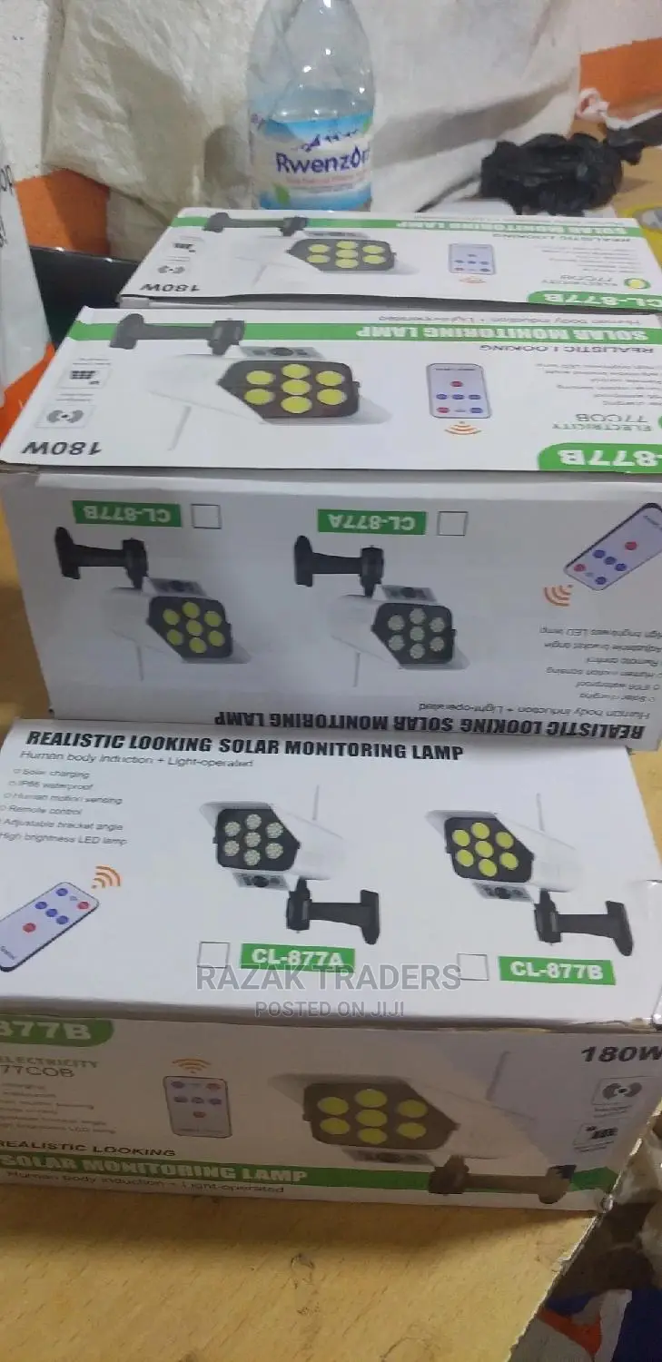 Solar Monitoring Lamp