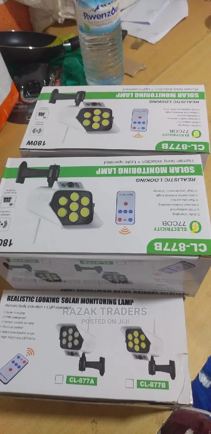 Solar Monitoring Lamp