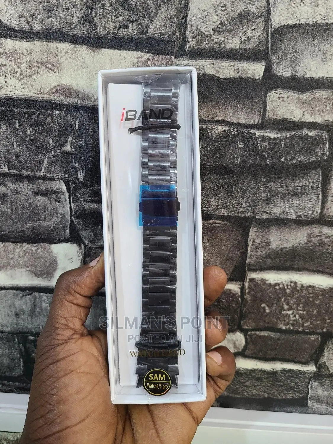 Metallic Black Straps for GALAXY Watch 4/5