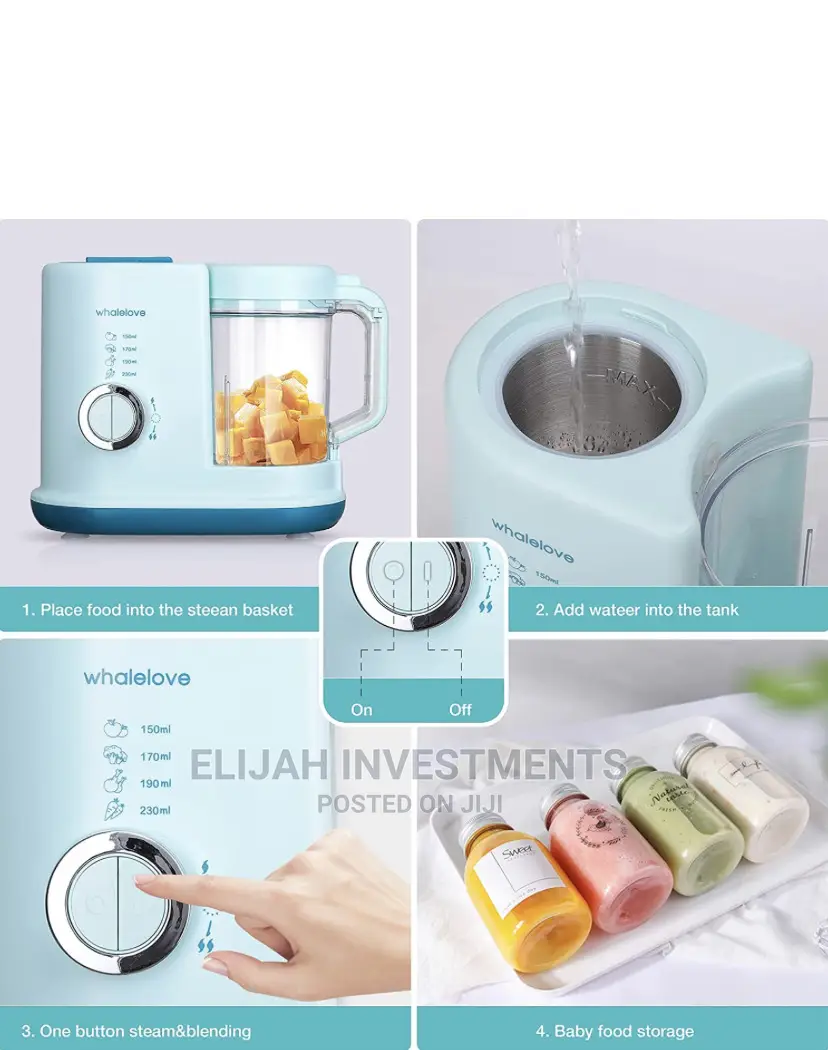 Whale Love Multifunctional Baby Food Processor