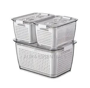 2.72 Refrigerator Organiser Bin Storage Container