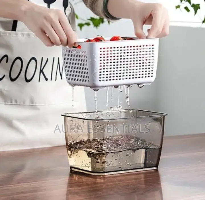 2.72 Refrigerator Organiser Bin Storage Container