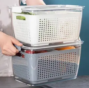 2.72 Refrigerator Organiser Bin Storage Container