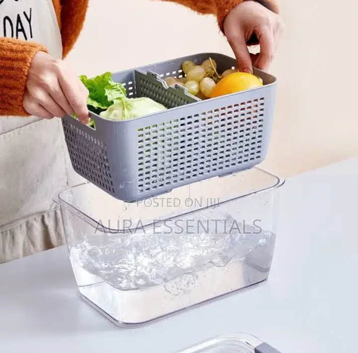 2.72 Refrigerator Organiser Bin Storage Container