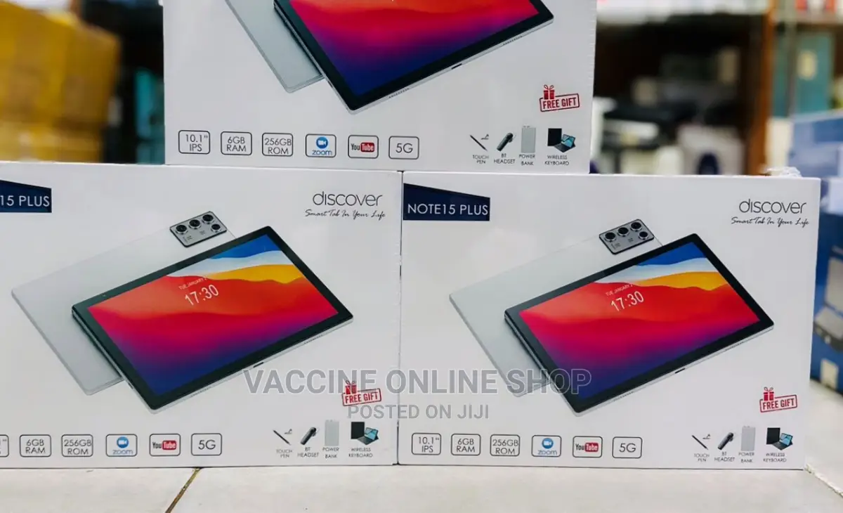New Discover Note 15 Plus 256 GB Gray