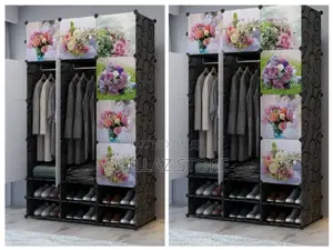 3column Plastic Wardrobe.