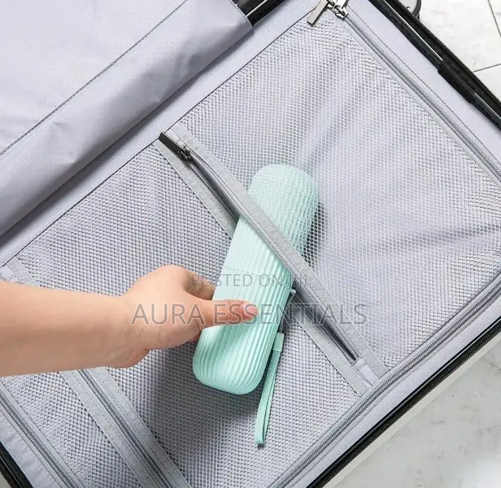 Travel Toothpaste and Toothbrush Holder