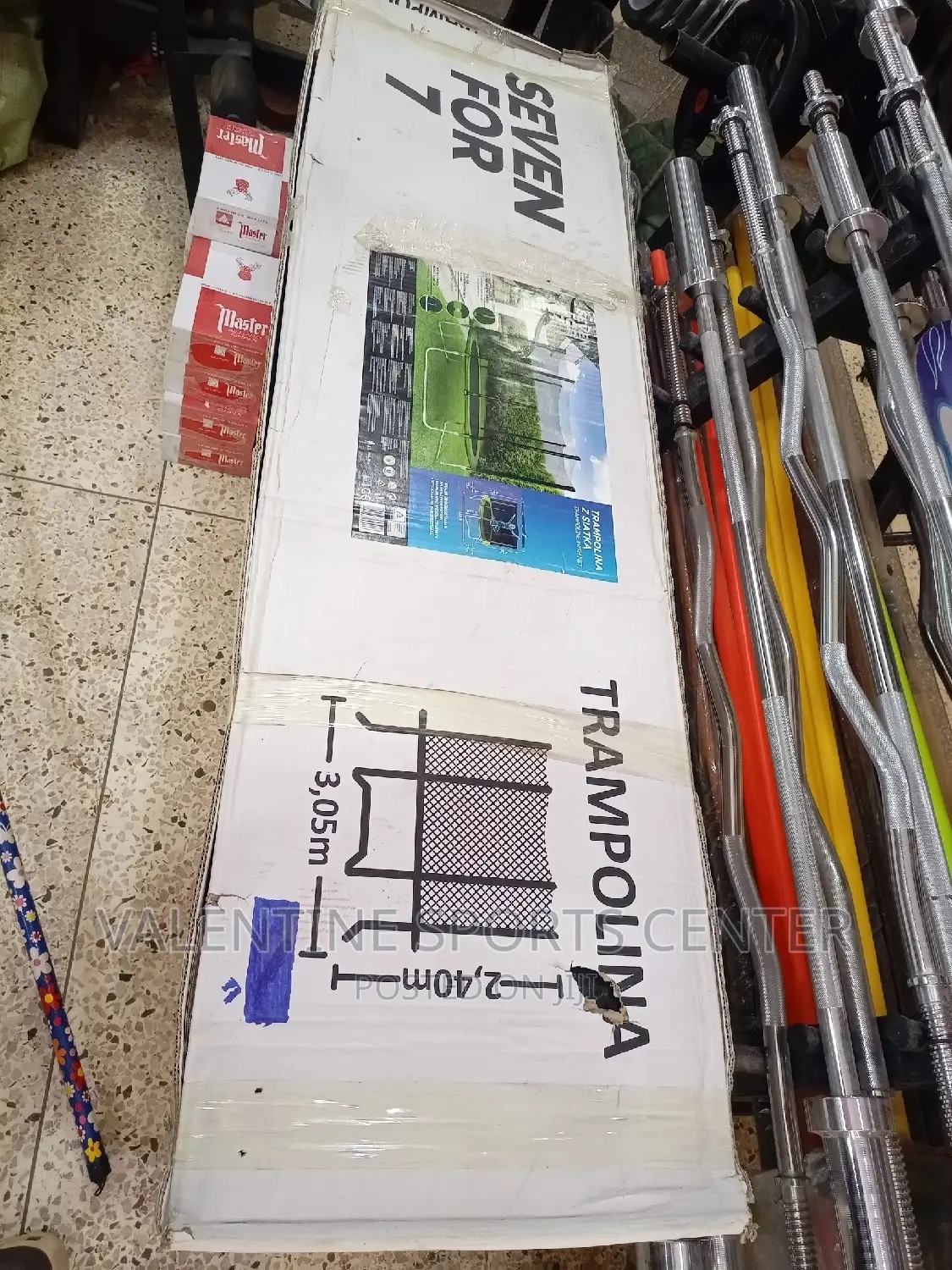 TRAMPOLINA Z SIATKA With Net Full Set Original