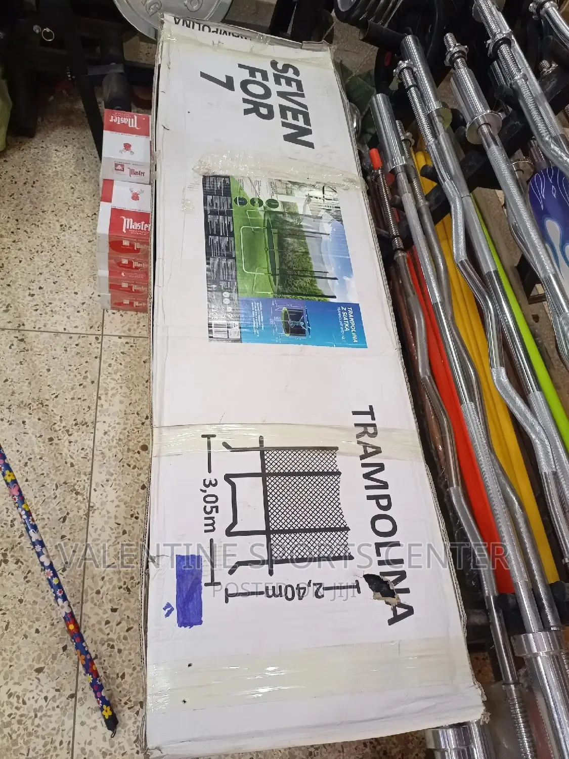 TRAMPOLINA Z SIATKA With Net Full Set Original
