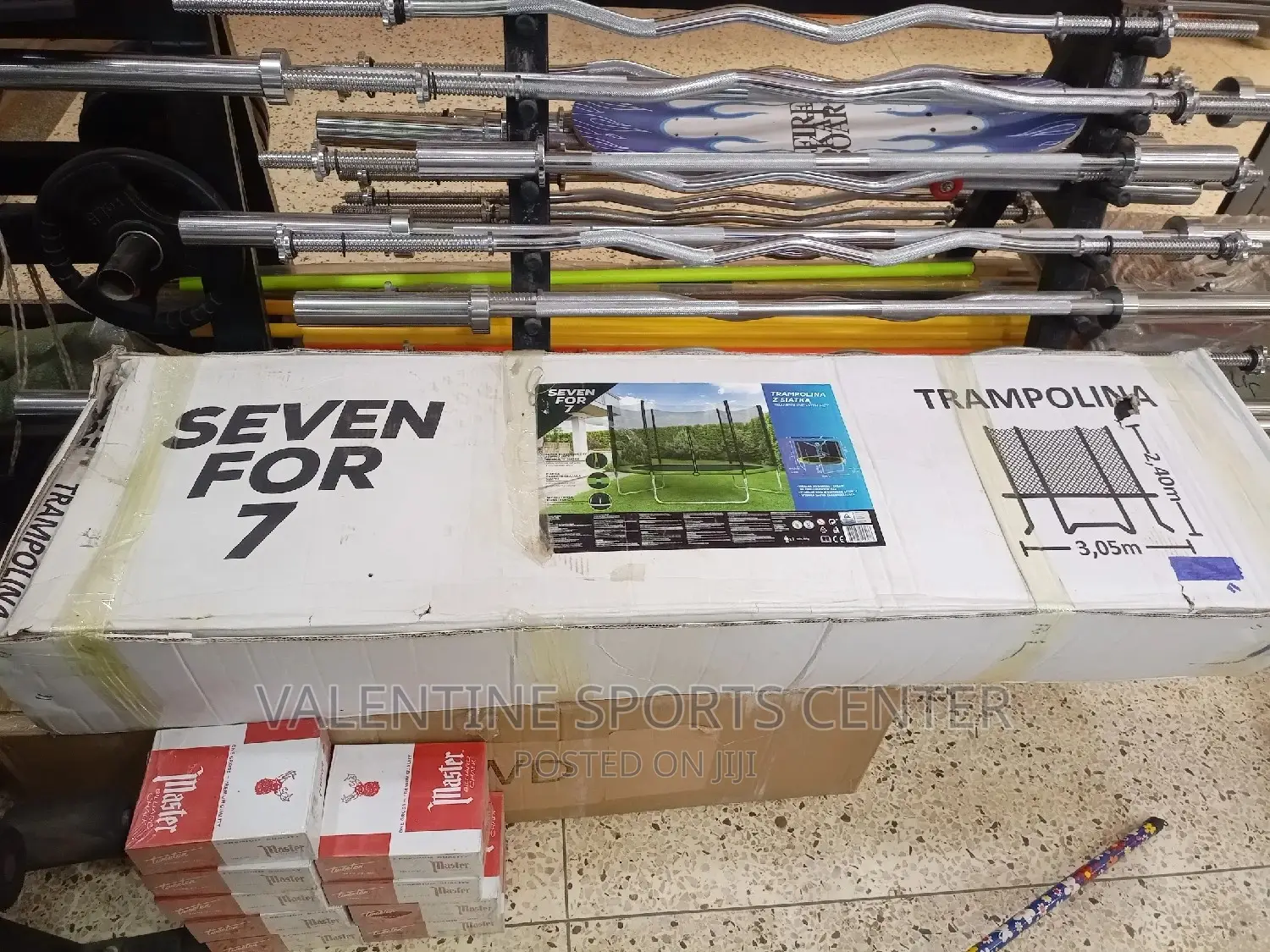 TRAMPOLINA Z SIATKA With Net Full Set Original